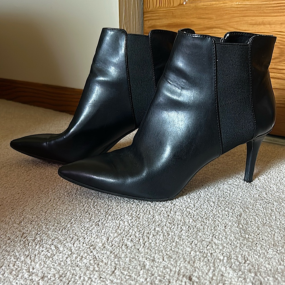 INC Heeled Ankle Boots